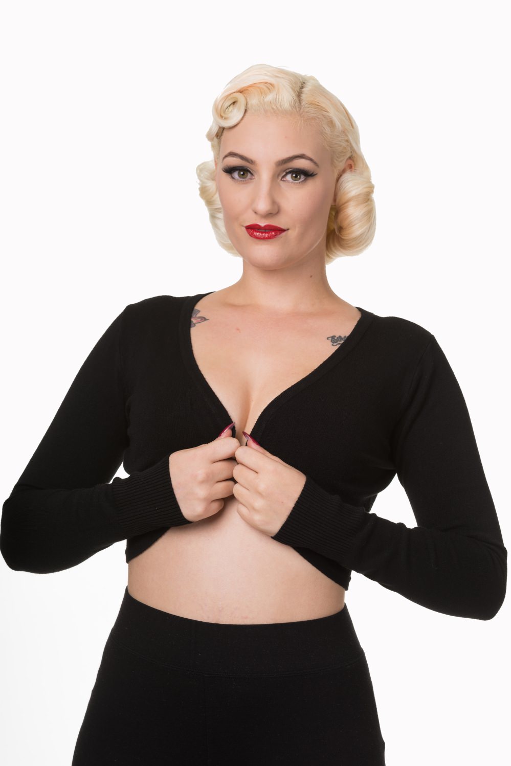 Vintage Inspired Panty Girdle In Plain Black – RetroEsque