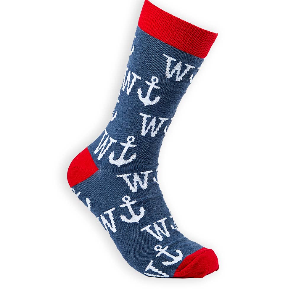 Unisex W'Anchor Socks 6 - 11