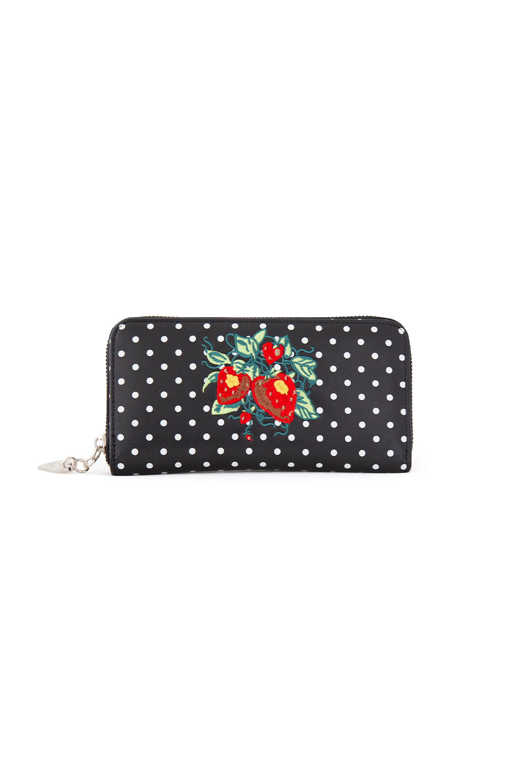 Fragola embroidered wallet