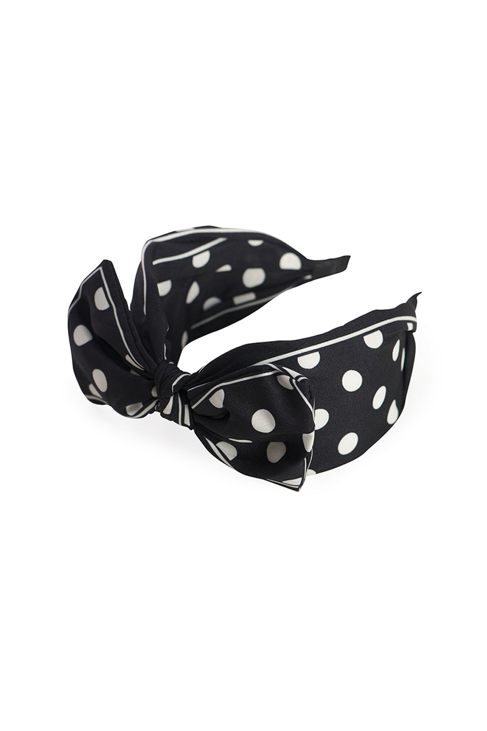 Lulu Polka Dot and Bow Headband 