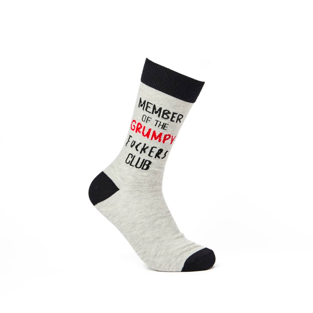 Unisex Member Of The Grumpy Fuckers Club Socks: 6 - 11