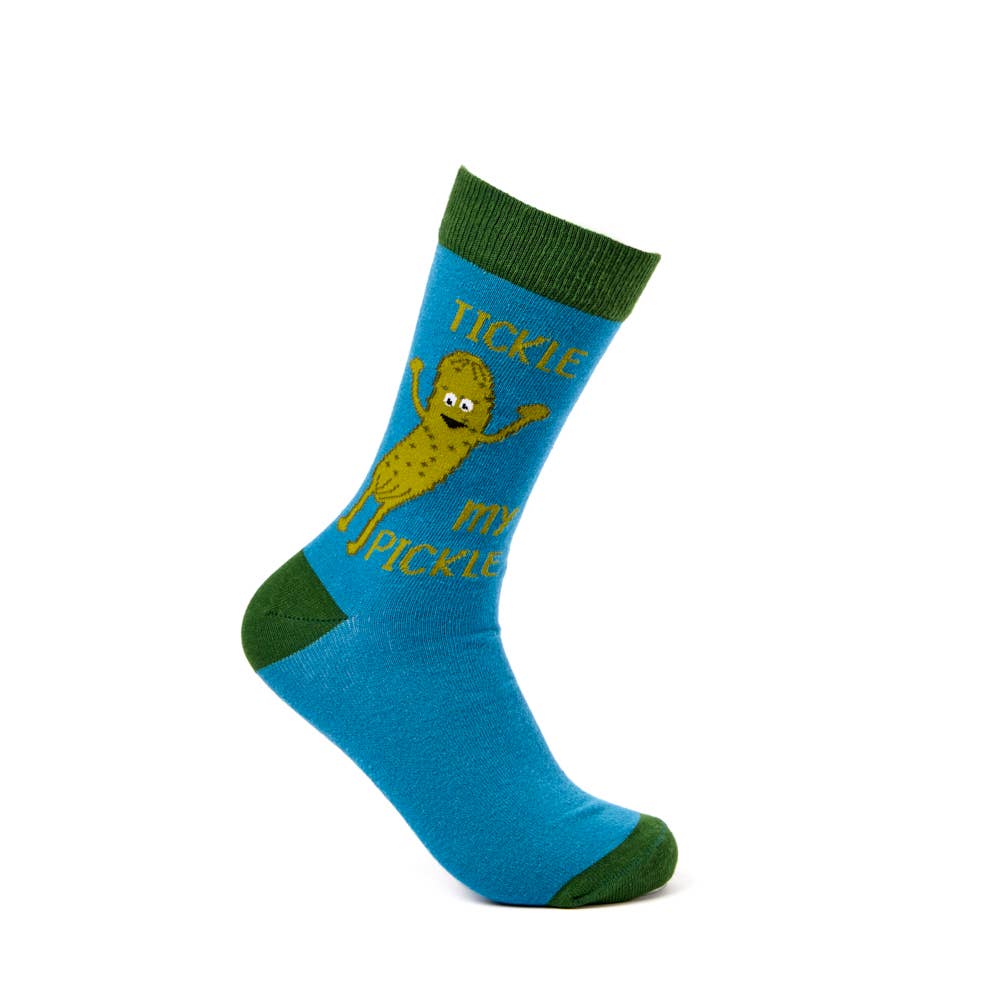Unisex Tickle My Pickle Socks: 6 - 11