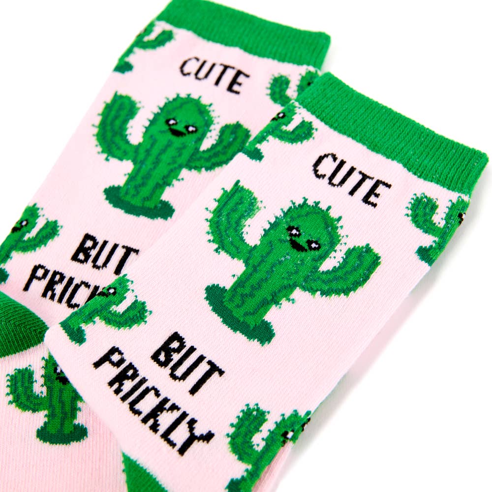 Ladies Cute But Prickly Socks: 4-8