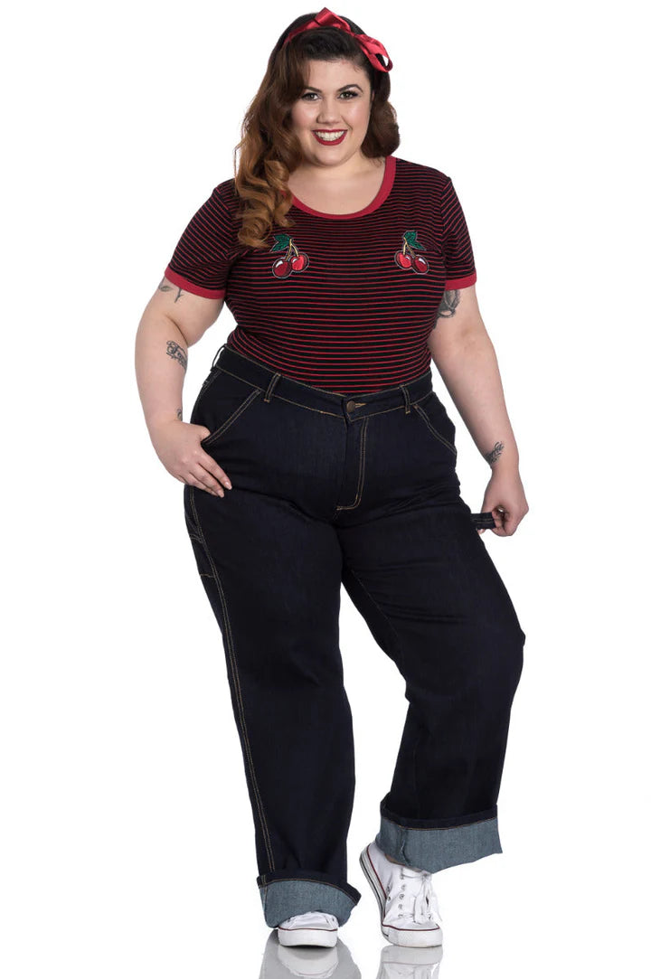 Hell Bunny Carpenter Denim Jeans