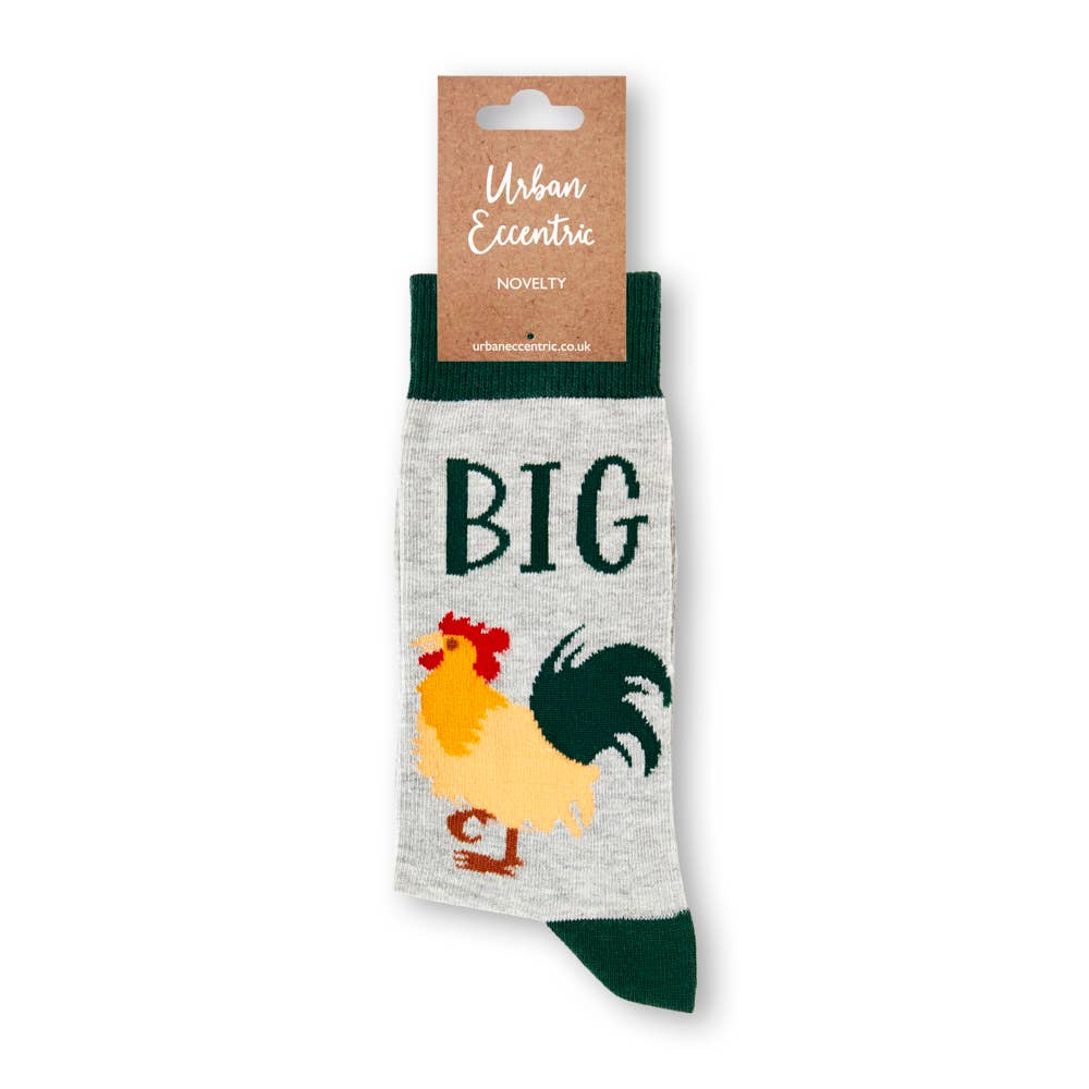 Unisex Big Cock Socks: 6 - 11