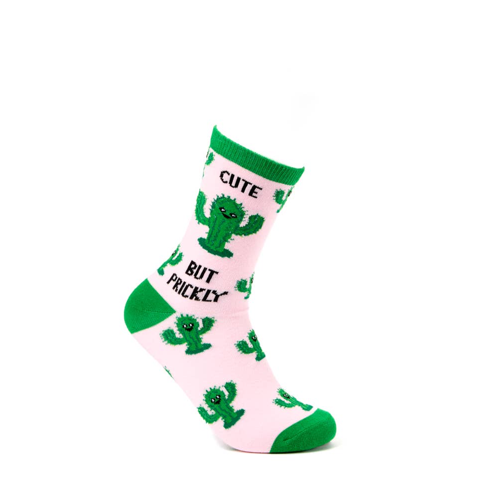 Ladies Cute But Prickly Socks: 4-8