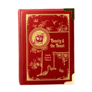 The Beauty and the Beast Book Crossbody Vegan Handbag