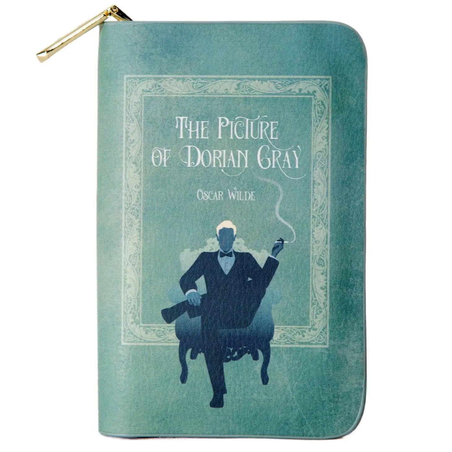 Picture of Dorian Gray Book Zip Around Vegan Purse