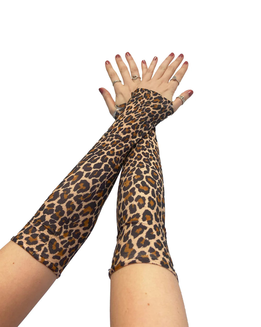 Pamela Mann Leopard printed glove Leopard Printed Gloves