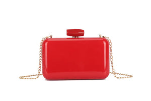 Retro Hardcase Clutch with detachable Chain