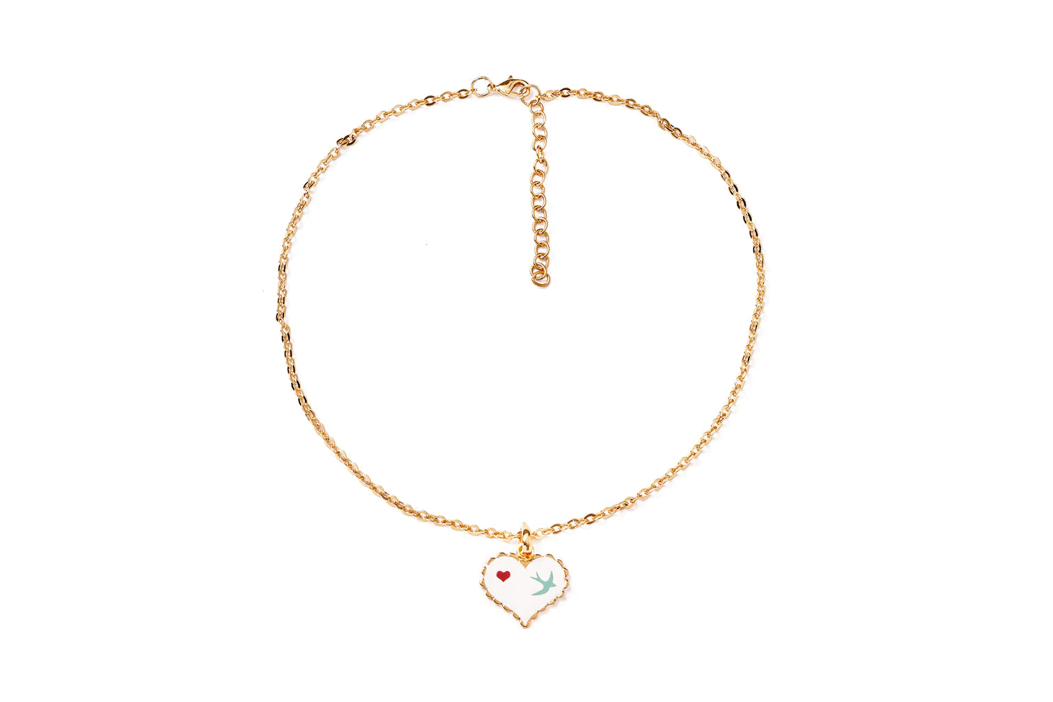 Splendette Love Letter Pendant Necklace