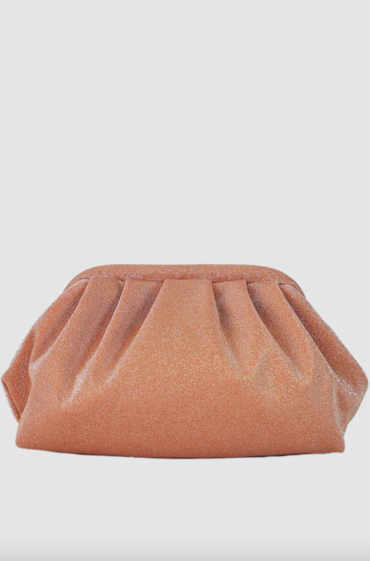 Shimmer Pouch Bag - Orange