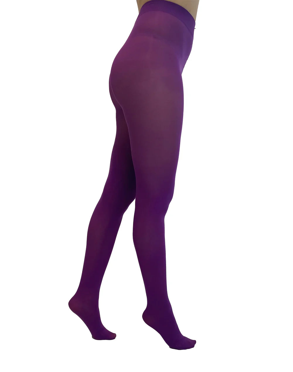 50 Denier Opaque Tights In Violet
