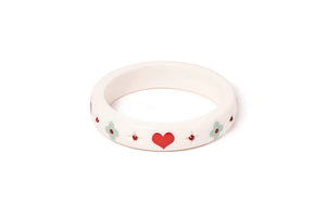 Splendette Wide Love Letter Bangle