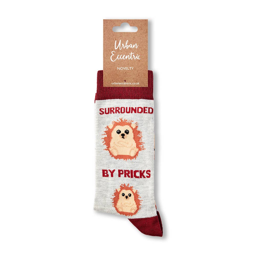 Unisex Surrounded By Pricks Socks: 4-8