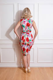 Sophia Floral Wiggle Dress
