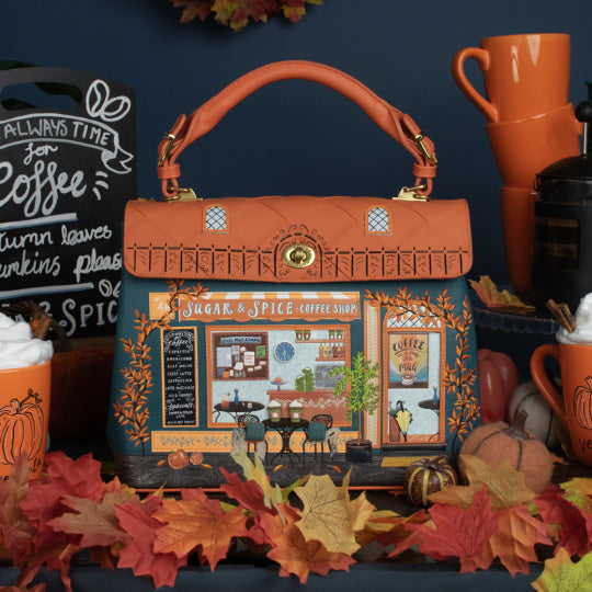 Sugar and Spice Coffee Shop Grace Bag By Vendula