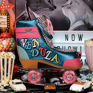 Vendula Kitty's Drive In Movie - Catablanca Rollerskate Crossbody Bag