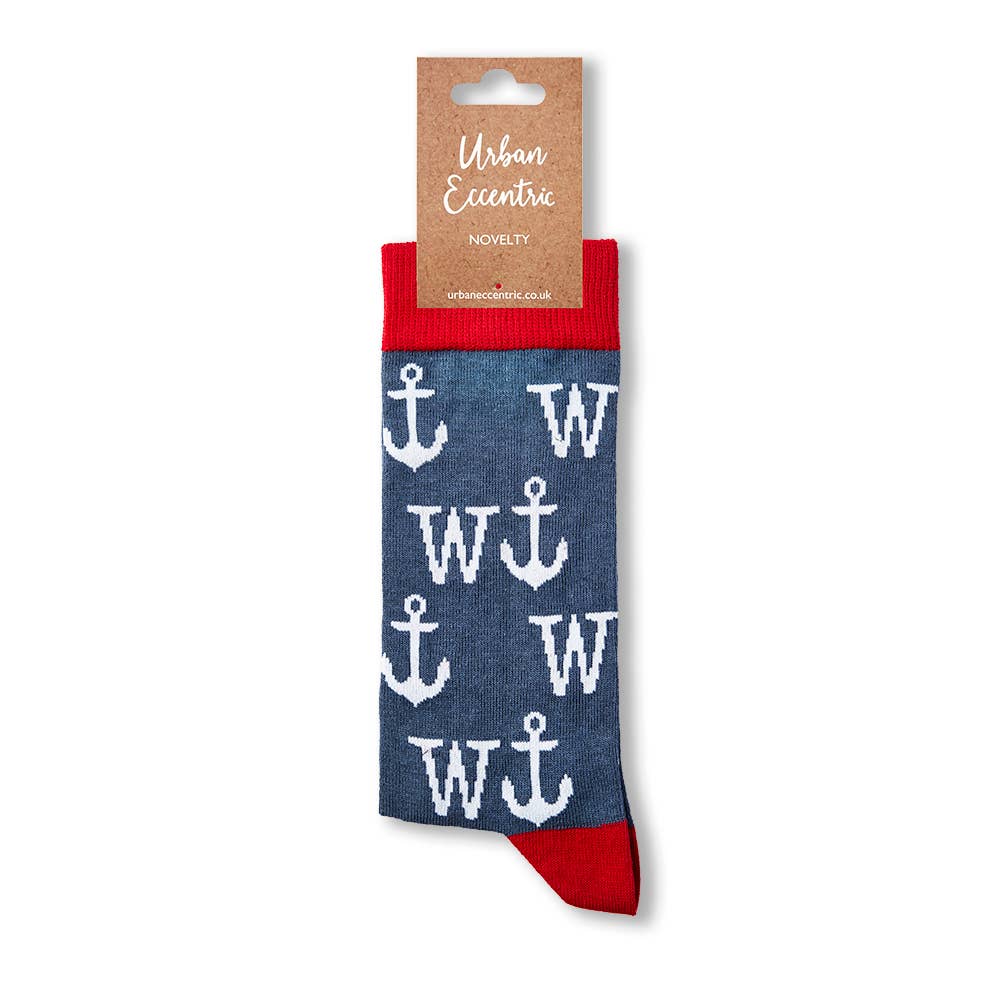 Unisex W'Anchor Socks 6 - 11