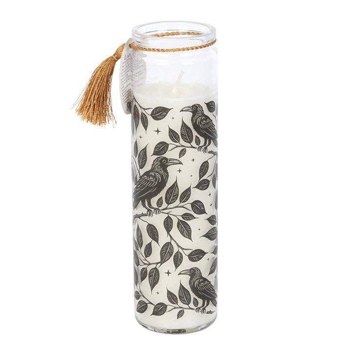 Mystic Raven Gothic Deadly Nightshade Tube Candle