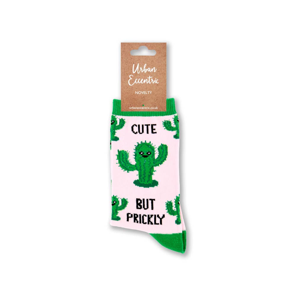 Ladies Cute But Prickly Socks: 4-8