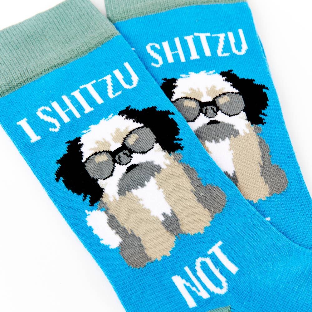 Unisex I Shitzu Not Socks : 6 - 11