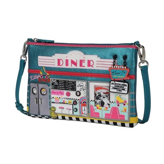 Vendula Kitty's Diner Pouch Bag With Shoulder Strap