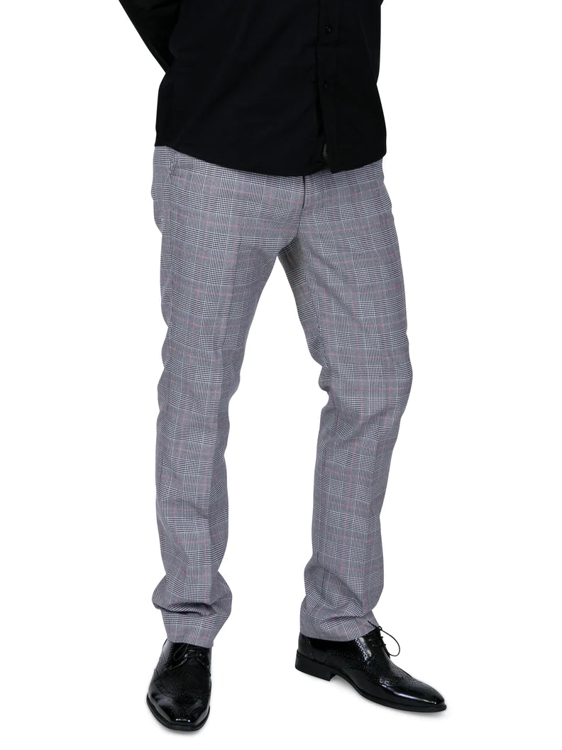 Relco Trousers - Prince of Wales Check