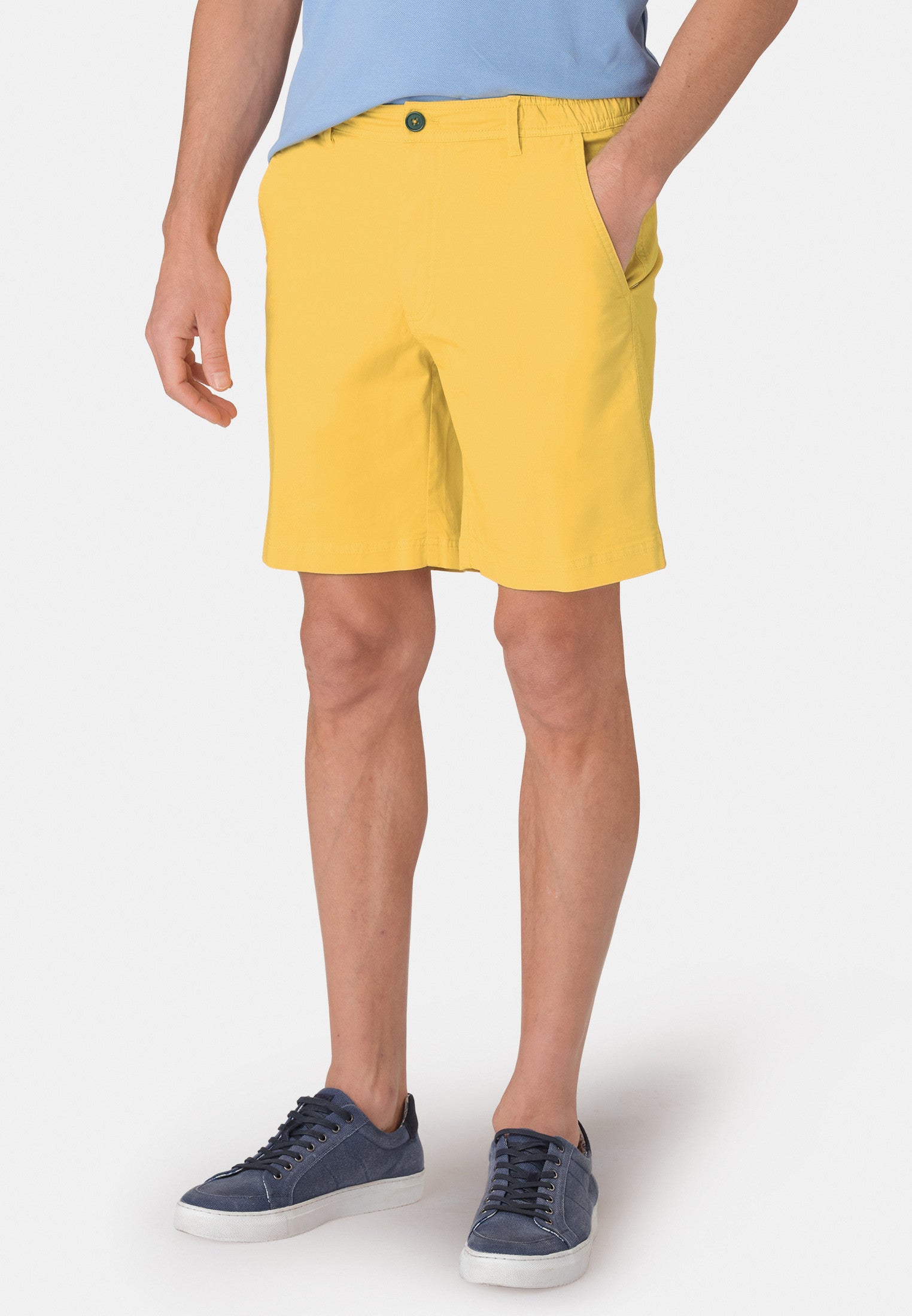 Ribblesdale Corn Cotton Stretch Summer Shorts