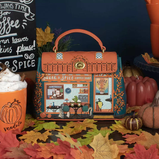 Sugar And Spice Coffee Shop Mini Grace bag By Vendula