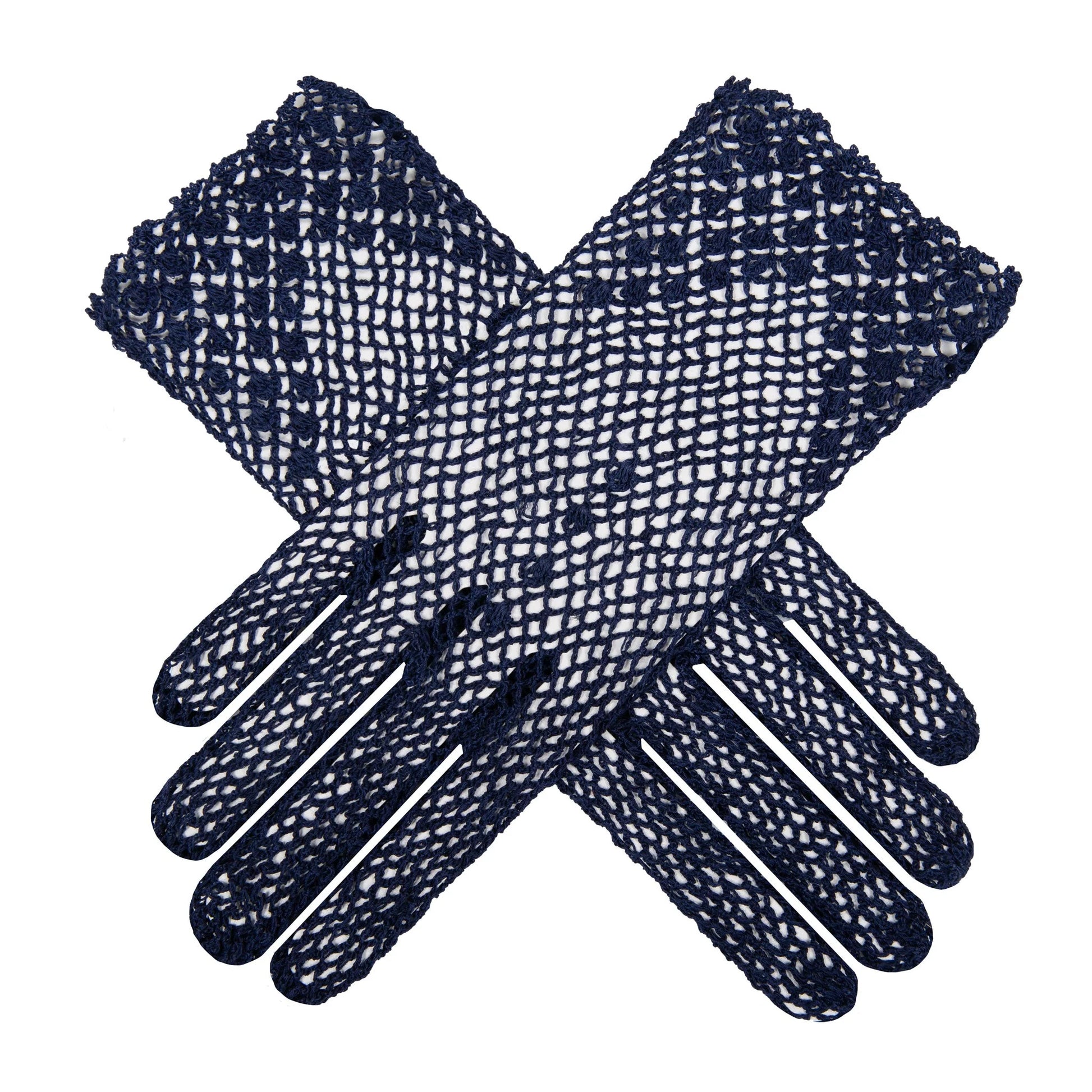 Vintage Inspired Cotton Crochet Gloves