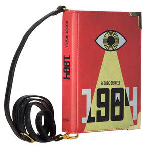 1984 By George Orwells Red Book Crossbody Handbag