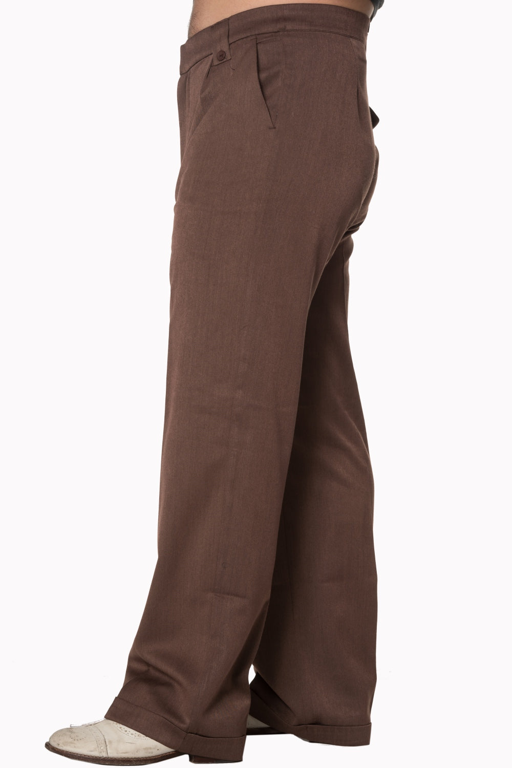 1940's Men's Wide Leg Trousers Pattern by Evadress - Etsy