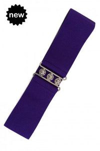 Cadbury Purple Waspie Elasticated Belt