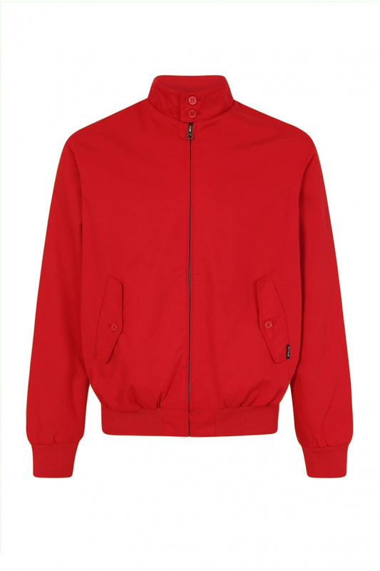 James Dean Inspired Harrington Style Jacket In Red