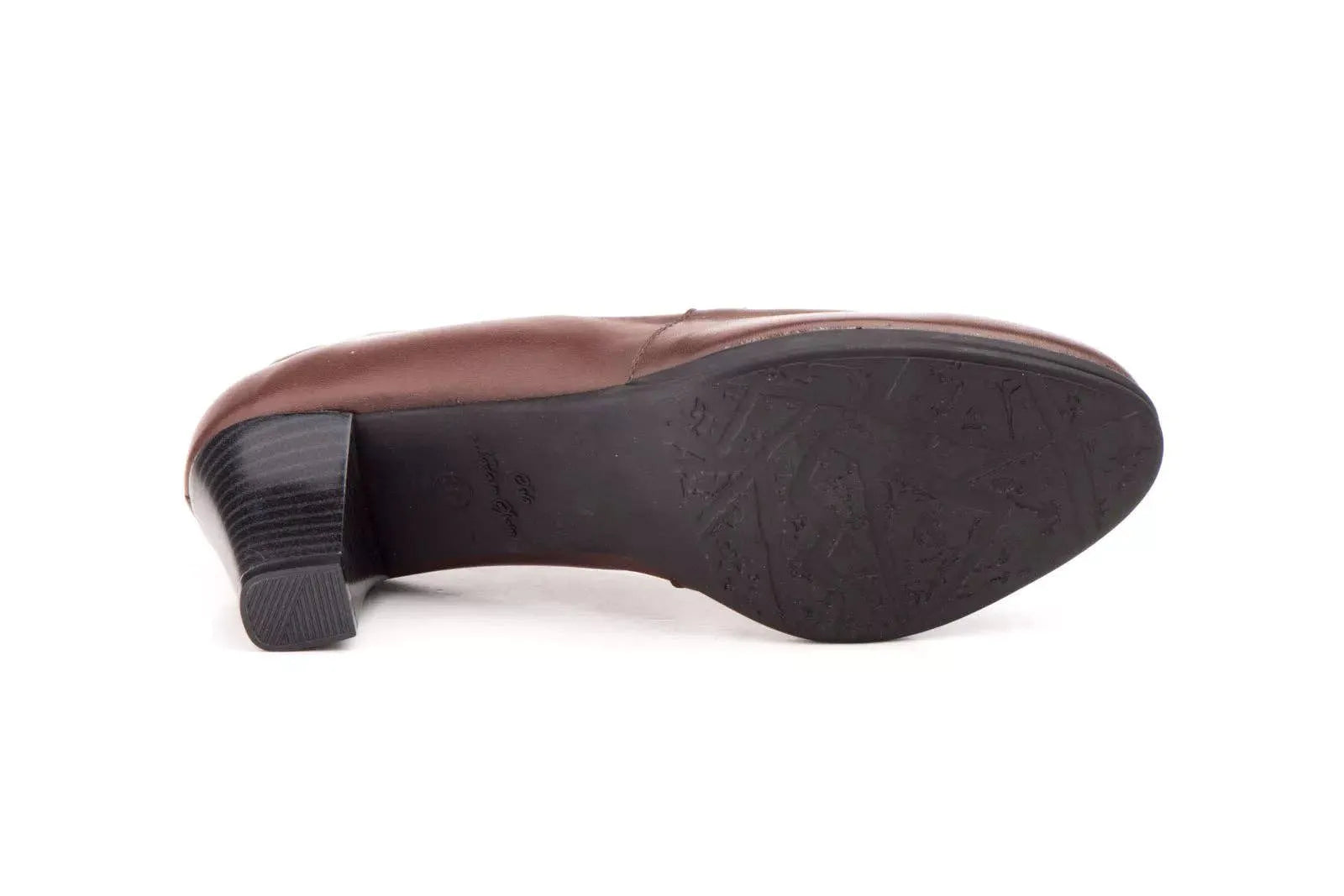 1940s Inspired Spanish Leather Heels