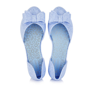 Coloko Blossom Marble Blue Pump Style Jelly Shoes