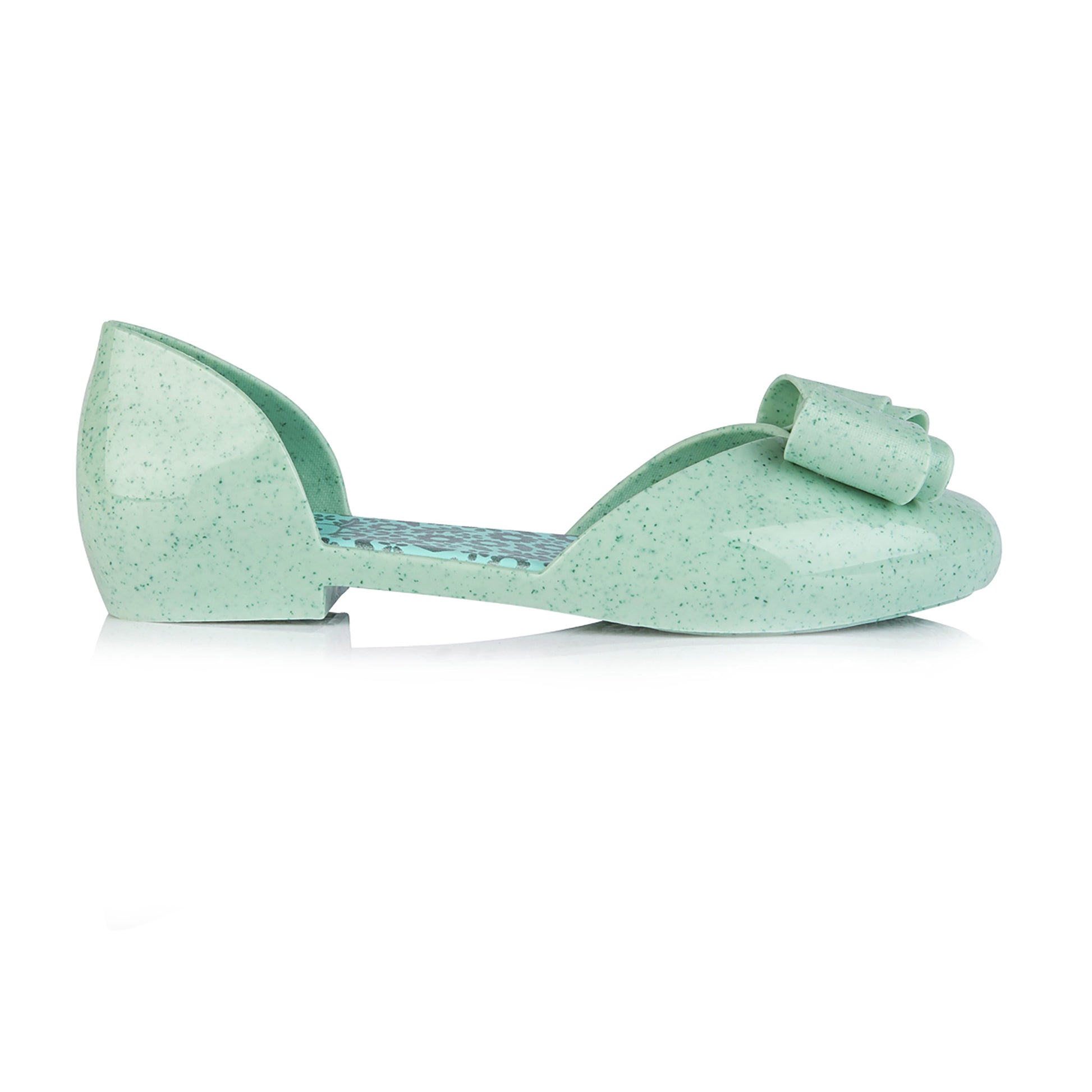 Coloko Blossom Marble Green Pump Style Jelly Shoes
