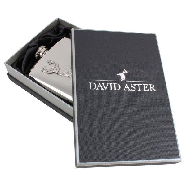 David Aster Hip Flask Box