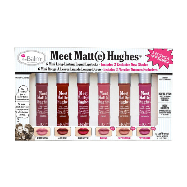 theBalm Meet Matte Hughes Mini Kit Vol.3