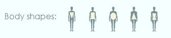 Body shapes for this style