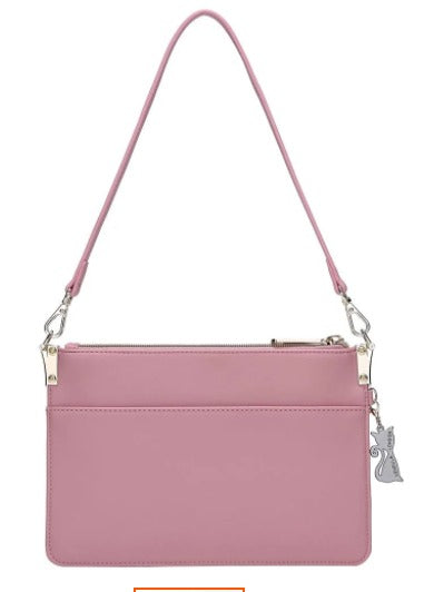 Vendula Light Pink Pop Pouch Clutch Bag