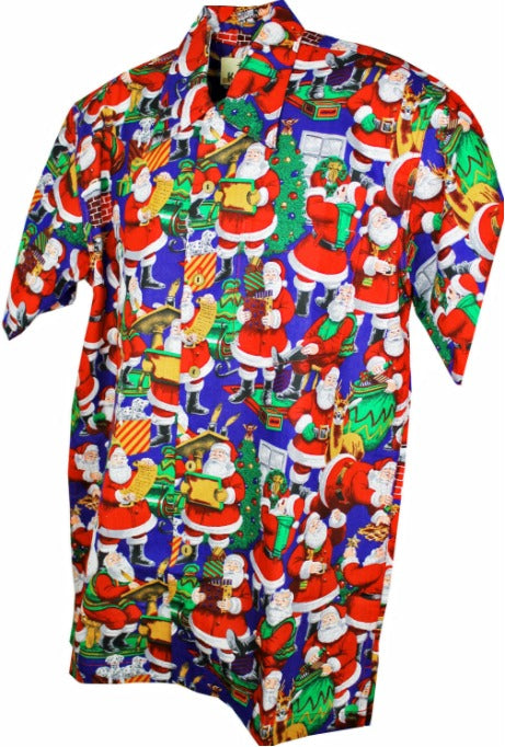Christmas Santa's Gifts Men's Short Sleeve Shirt