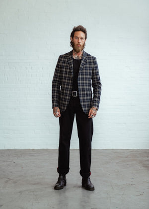 Chuck Check Single Breasted Blazer