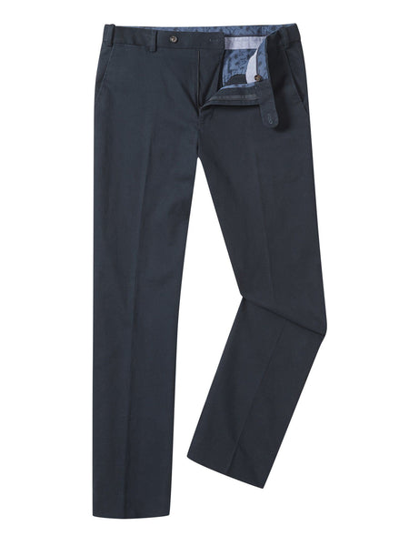 Skopes Antibes Tailored Chinos In Navy Blue