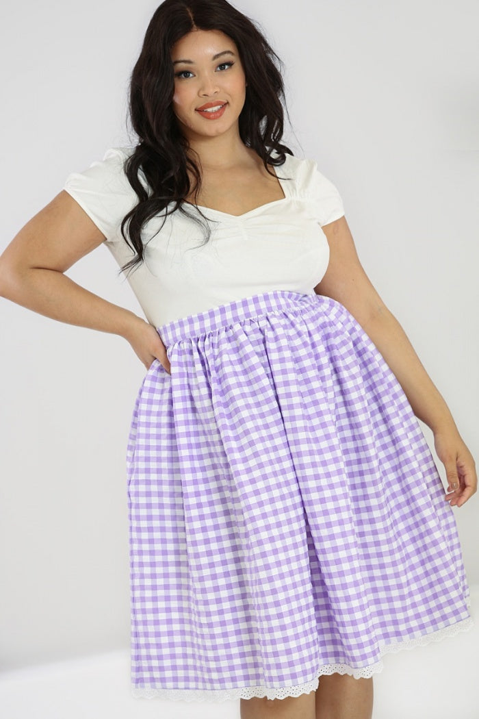 Plus size clearance white skirt 50s